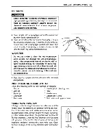 Предварительный просмотр 107 страницы Suzuki GZ250 1999 Service Manual