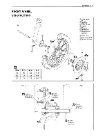 Предварительный просмотр 113 страницы Suzuki GZ250 1999 Service Manual