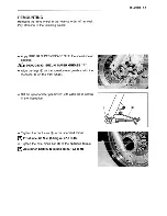 Предварительный просмотр 117 страницы Suzuki GZ250 1999 Service Manual