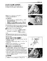 Предварительный просмотр 119 страницы Suzuki GZ250 1999 Service Manual