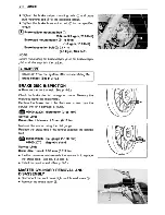 Предварительный просмотр 122 страницы Suzuki GZ250 1999 Service Manual