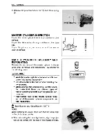 Предварительный просмотр 124 страницы Suzuki GZ250 1999 Service Manual