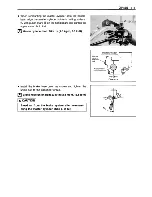 Предварительный просмотр 125 страницы Suzuki GZ250 1999 Service Manual