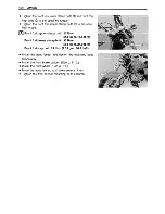 Предварительный просмотр 132 страницы Suzuki GZ250 1999 Service Manual