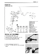 Предварительный просмотр 133 страницы Suzuki GZ250 1999 Service Manual