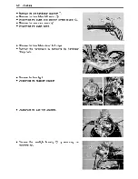 Предварительный просмотр 134 страницы Suzuki GZ250 1999 Service Manual