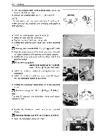 Предварительный просмотр 138 страницы Suzuki GZ250 1999 Service Manual