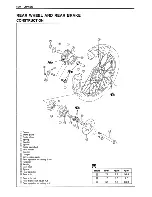 Предварительный просмотр 140 страницы Suzuki GZ250 1999 Service Manual