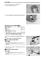 Предварительный просмотр 142 страницы Suzuki GZ250 1999 Service Manual