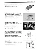 Предварительный просмотр 167 страницы Suzuki GZ250 1999 Service Manual