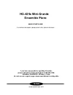 Preview for 12 page of Suzuki HG-425e Quick Start Manual