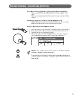 Предварительный просмотр 33 страницы Suzuki HP-275E Owner'S Manual