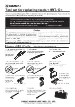 Preview for 2 page of Suzuki HRT-10 Manual