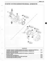 Предварительный просмотр 127 страницы Suzuki Intruder 1500 Service Manual