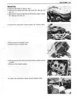 Предварительный просмотр 219 страницы Suzuki Intruder 1500 Service Manual