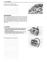 Предварительный просмотр 220 страницы Suzuki Intruder 1500 Service Manual