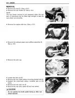 Предварительный просмотр 262 страницы Suzuki Intruder 1500 Service Manual