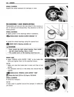 Предварительный просмотр 264 страницы Suzuki Intruder 1500 Service Manual