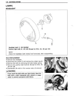 Предварительный просмотр 336 страницы Suzuki Intruder 1500 Service Manual