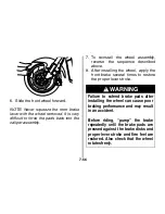 Предварительный просмотр 148 страницы Suzuki Intruder VZ1500 Owner'S Manual