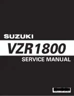 Suzuki Intruder VZR1800 Service Manual предпросмотр