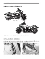 Предварительный просмотр 11 страницы Suzuki Intruder VZR1800 Service Manual