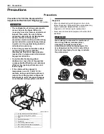 Preview for 8 page of Suzuki Liana RH413 Service Manual