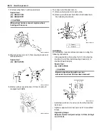 Preview for 354 page of Suzuki Liana RH413 Service Manual