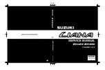 Preview for 1301 page of Suzuki Liana RH413 Service Manual