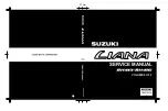 Preview for 1302 page of Suzuki Liana RH413 Service Manual