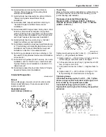 Preview for 185 page of Suzuki Liana RH418 Supplementary Service Manual