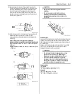 Preview for 217 page of Suzuki Liana RH418 Supplementary Service Manual