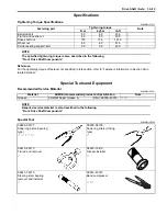 Preview for 221 page of Suzuki Liana RH418 Supplementary Service Manual