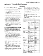 Preview for 227 page of Suzuki Liana RH418 Supplementary Service Manual