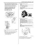 Предварительный просмотр 297 страницы Suzuki Liana RH418 Supplementary Service Manual