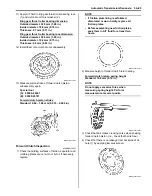 Preview for 321 page of Suzuki Liana RH418 Supplementary Service Manual