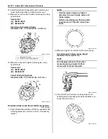 Preview for 326 page of Suzuki Liana RH418 Supplementary Service Manual