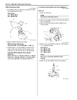 Preview for 346 page of Suzuki Liana RH418 Supplementary Service Manual