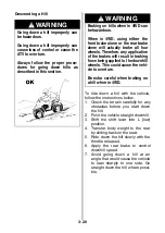 Preview for 61 page of Suzuki LT-A450X 2006 Owner'S Manual