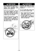 Предварительный просмотр 51 страницы Suzuki LT-A450X 2007 Owner'S Manual