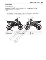 Предварительный просмотр 29 страницы Suzuki LT-Z400 Service Manual