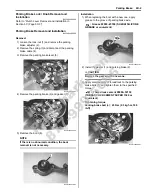 Предварительный просмотр 405 страницы Suzuki LT-Z400 Service Manual