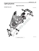 Предварительный просмотр 469 страницы Suzuki LT-Z400 Service Manual