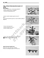 Preview for 71 page of Suzuki LT-Z50 Service Manual