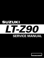 Предварительный просмотр 1 страницы Suzuki LT-Z90K7 Service Manual