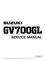 Предварительный просмотр 1 страницы Suzuki Madura GV700GL Service Manual