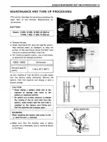 Предварительный просмотр 15 страницы Suzuki Madura GV700GL Service Manual