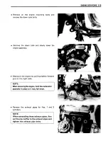 Предварительный просмотр 40 страницы Suzuki Madura GV700GL Service Manual