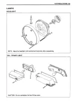 Предварительный просмотр 216 страницы Suzuki Madura GV700GL Service Manual