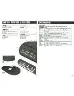 Preview for 4 page of Suzuki OM-300 Omnichord Instruction Manual